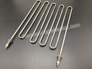 W - Shaped Industrial Tubular Electric Heaters With M14 Screws , Customized Power