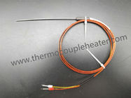 Hot Runner Temperature Sensor Thermocouple With Probe Diameter 1.0/1.5mm