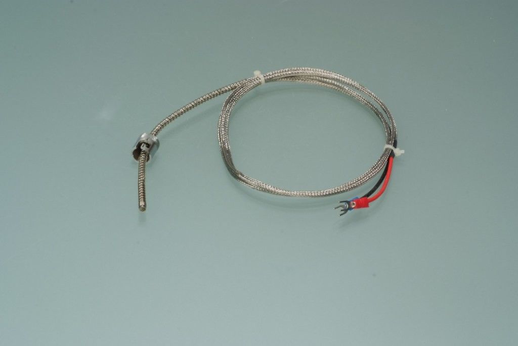 SS304 High Accuracy Thermocouple RTD K type Thermocouple Probe Duplex