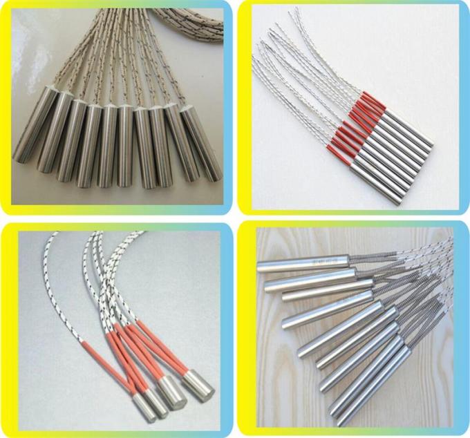 High Watts Density Heat Element Cartridge Heaters With Thermocouple For Hot Runner