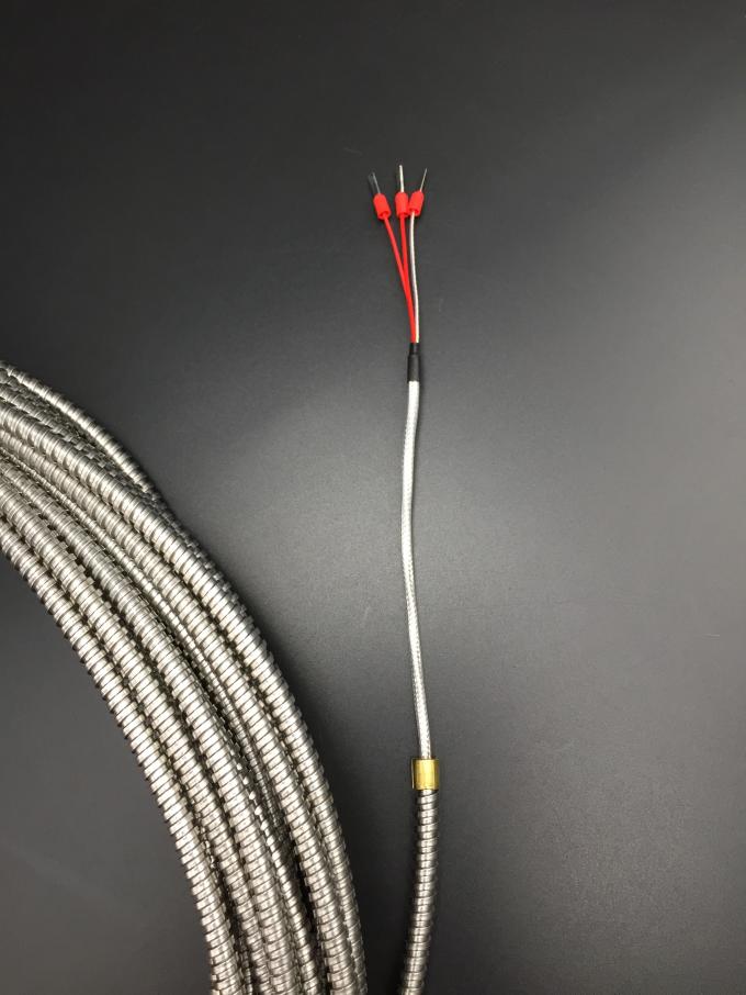 6mm Diameter Thermocouple RTD Pt100 Stainless Steel With 20M Metal Horse Tube