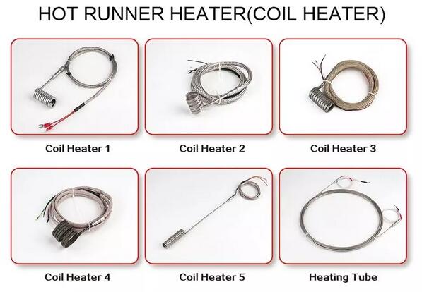 Spring Coil Heaters With Thermocouple Customized For Nozzle/ Heat Exchange