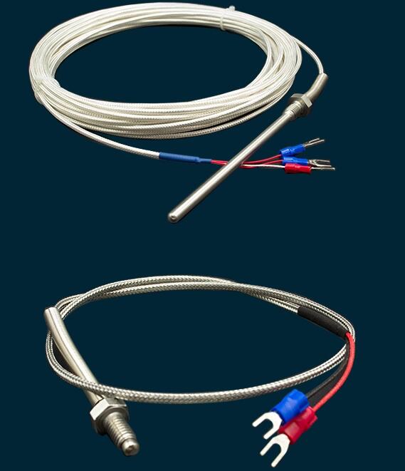 Electric 3- Wire Thermocouple RTD Pt100 For 300c 600C In High Temperature