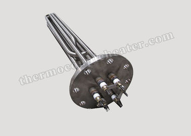 China High Purity MgO Flat Flange Immersion Heater / Hot Water Immersion Heater supplier