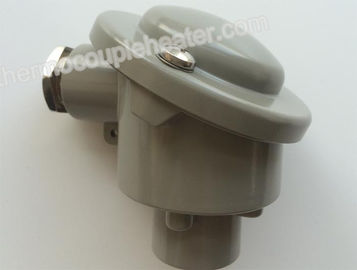 China Aluminium Die Casting Thermocouple Connection Head KD / DIN B In Color RAL7032 supplier