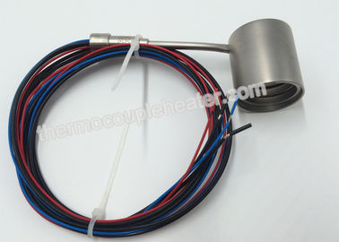 China 350W 230V Hot Runner Coil  Heater With Armor And  Type J Thermocouple supplier