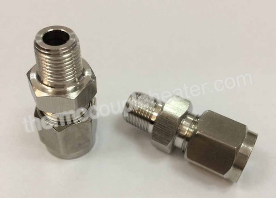 Stainless Steel Compression Fittings For Thermocouple Assembly