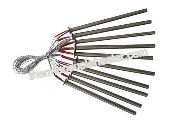 Fiber Glass Flexible Hose 400W Cartridge Heater Stainless Steel 304 Meterial