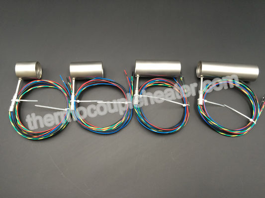 Stainless steel armor Hotlock Coil Heaters With Type J Thermocouple