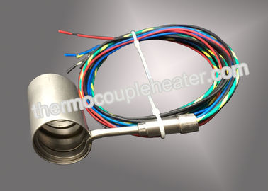 China Sealed Hot runner coil nozzle heater with K / J thermocouple in high wattge supplier