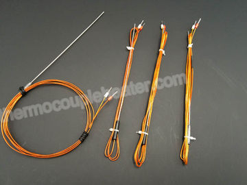 China Type J Hot Runner Thermocouple Probe With Plastic Transition For Injection Mold supplier