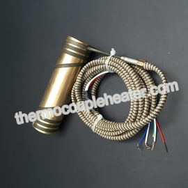 China Industrial Hot Runner Nozzles Coil Injection Molding Heater In Brass supplier