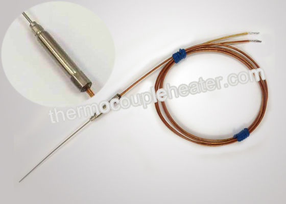 Economical High temperature thermocouple probe with stainless steel armoured materials