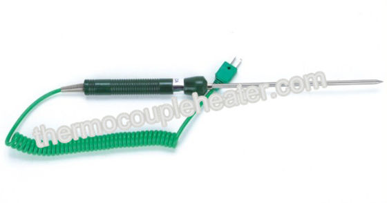Handheld Point - End Thermocouple RTD Type K / J For Temperature Sensor