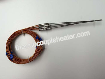 China High Performance Type J Thermocouple RTD For Measuring Temperature , 24GA Kapton Leads supplier