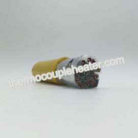 China Insulated 15 Pairs Kx Twisted Thermocouple Extension Cable , Thermocouple Extension Wire supplier