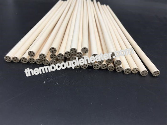 98.3---99.9% MgO Magnesia ceramic pipes tubes pin rod for cartridge heater