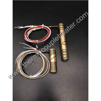 Customized Injection Mini-Press Brass Tube Coil Heaters For Hot Runner System