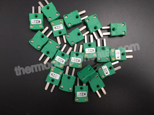 Type K Mini Thermocouple Connector Male And Female Parts For Signal Transfer