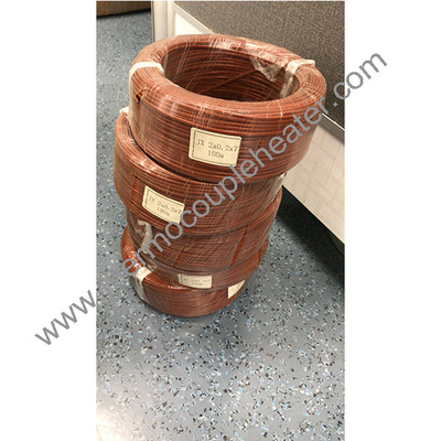 2 3 4 6 Cores Silver Plated Core Shielded Cable Rtd PT100 And Thermistor Silver Plated Extension Wire