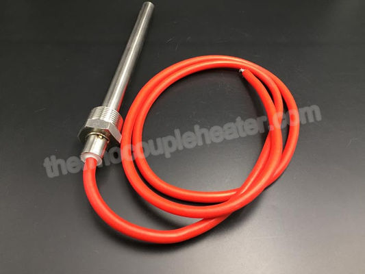 High Density Cartridge Heaters Immersion Water Proof With Silicone Cables