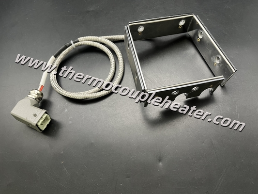 Custom Square Mica Insulated Heater With Steel Protection Frame And Quick Connector