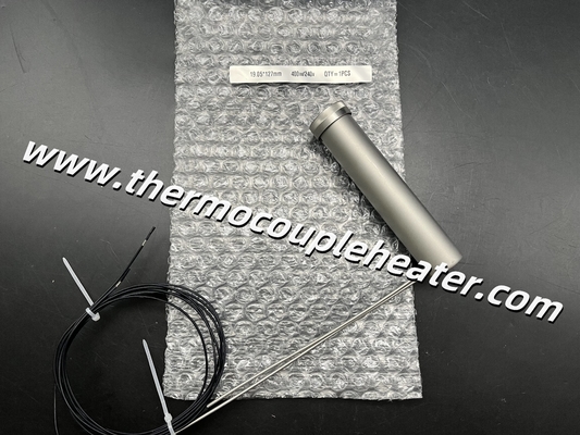 Microtubular Coil Heater Nozzle Heating With Locking And Thermocouple Holes