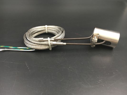 Two Wiring Out Hot Runner Coil Heaters With Cover 350W Fit Japanese Extrusion Machine