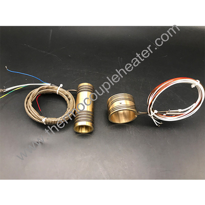 Brass Coil Heaters For Hot Runner System With 1.8mm Heating Elements