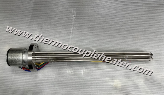 Flange Tubular Immerstion Heaters Ideal For Heating Liquids Gases Tanks And Pressure Vessels