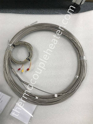 Stainless Steel Sheathed Dia 1.0mm 1.5mm 3.0mm 6.0mm Type K/j/n Probe Type Thermocouple