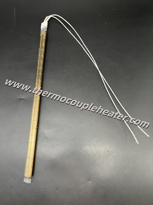 Durable Quartz IR Emitter Gold Coated Twin Tube Design