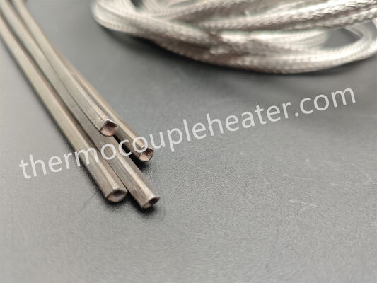 Straight Hot Runner Coil Heater With J Type Thermocouple in 4x4mm