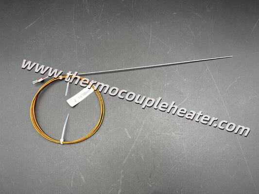 Fast-Response Type J Thermocouple: Φ1.5mm Probe with High-Temp Kapton Lead Wire