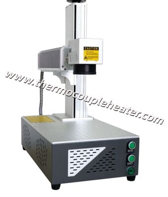 High Precision 20W Fiber Laser Marking Machine, Desktop Type for Metal