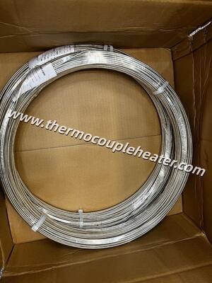 Bare Thermocouple Wire Elements 8AWG / 14AWG Bright or Black Surface for Thermocouple Sensor Manufacturing