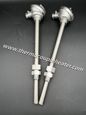 Certified K-Type Industrial Temperature Sensor Thermocouple with Third-Party Calibration Report