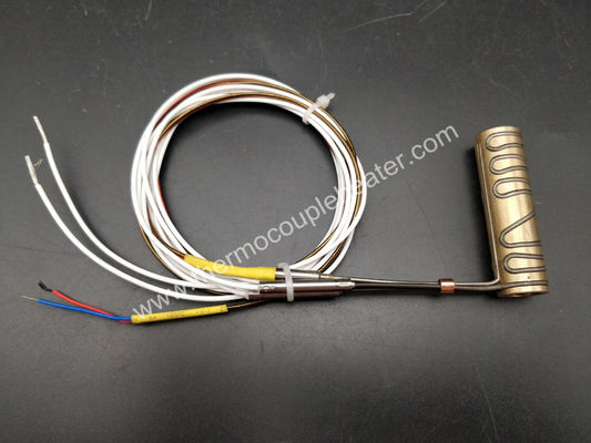 China Brass Hot Runner Nozzle Heater With Builtin Thermocouple supplier