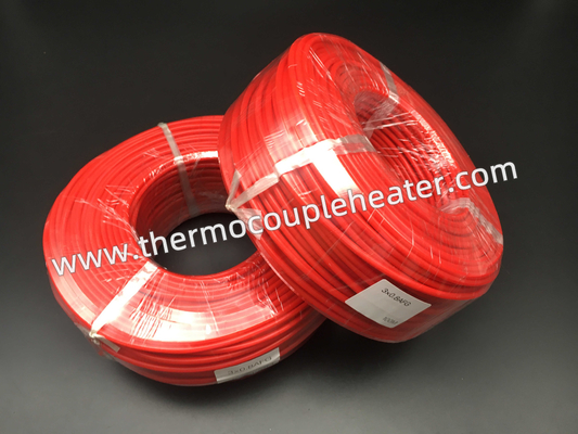 RTD PT100 Extension Cable With PTFE Insulation Silicone Jacket