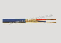 K Type Thermocouple Compensating Cable With PVC Insulated Stainless Steel Braided PVC Jacket