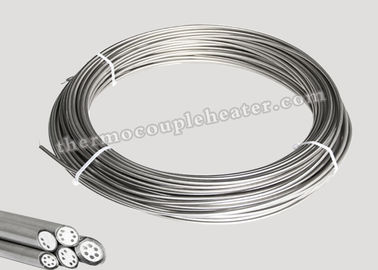 3 4 6 Cores SUS316 Metal Sheath Mineral Insulated RTD Cable For Industrial Temperature Sensor