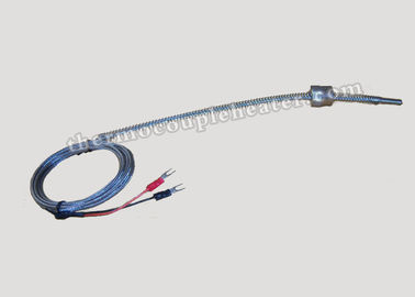 High Temperature Thermocouple RTD , Type K Adjustable Bayonet Thermocouple