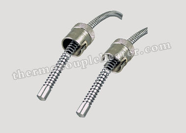 High Temperature Thermocouple RTD , Type K Adjustable Bayonet Thermocouple