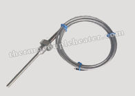 Spring Loaded Type K / J Mineral Insulated Thermocouple RTD Temperature Sensor