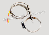 SS Hoop Pipe Clamp Thermocouple Type K For Petroleum Chemical Industry