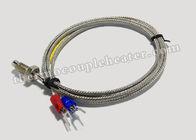 Plastic Extruders Nozzle Bolt Style Thermocouple With Calibration Type K J