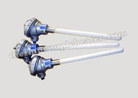 Ceramic Protection Tube Thermocouple RTD , Platinum Nobel Metal Thermocouple Assembly