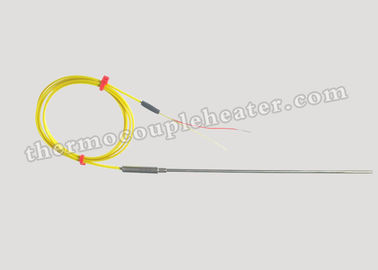 Custom Insulated Metal Sheath Thermocouple Probes With Bare Leads