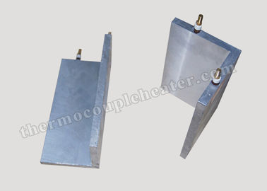 Plastics Processing L Shaped Square Cast In Barrel Heaters With Nickel Chrome Wire