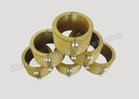 Plastic Extruder Customized Cast In Bronze Band Heater 120 240 480 Voltage Standard